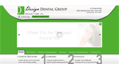 Desktop Screenshot of design-dentalgroup.com